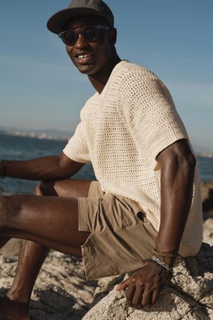 AE Open Knit Sweater T-Shirt