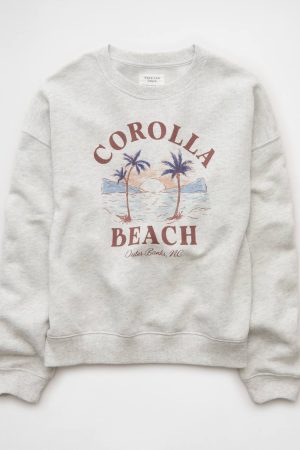 AE Relaxed Fit Destination Graphic Sweatshirt