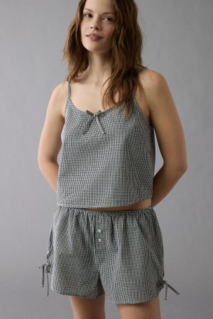 AE Flirty Woven Tank PJ Set