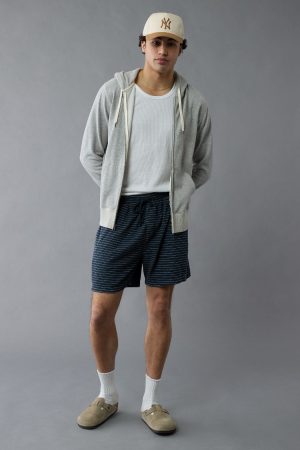 AE Sofa Surfin' Terry Striped Lounge Short