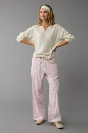 AE Woven Wide-Leg PJ Pant