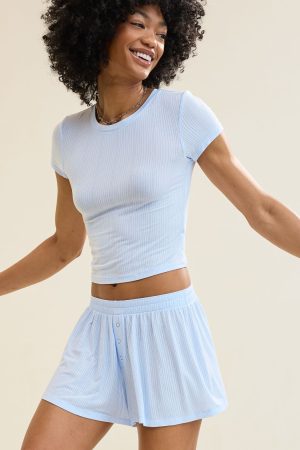 Aerie Superchill Modal Rib Baby T-Shirt