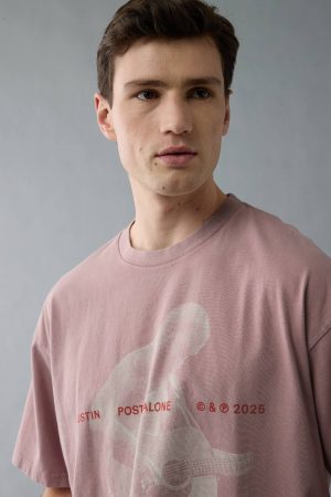 AE Boxy Post Malone Graphic T-Shirt
